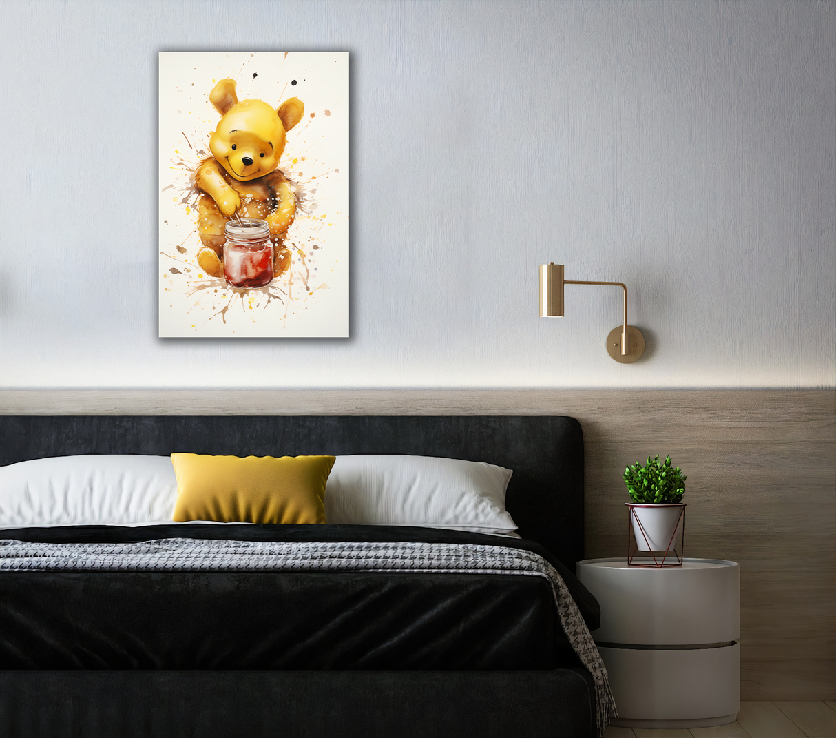 Honeyed Brushstrokes