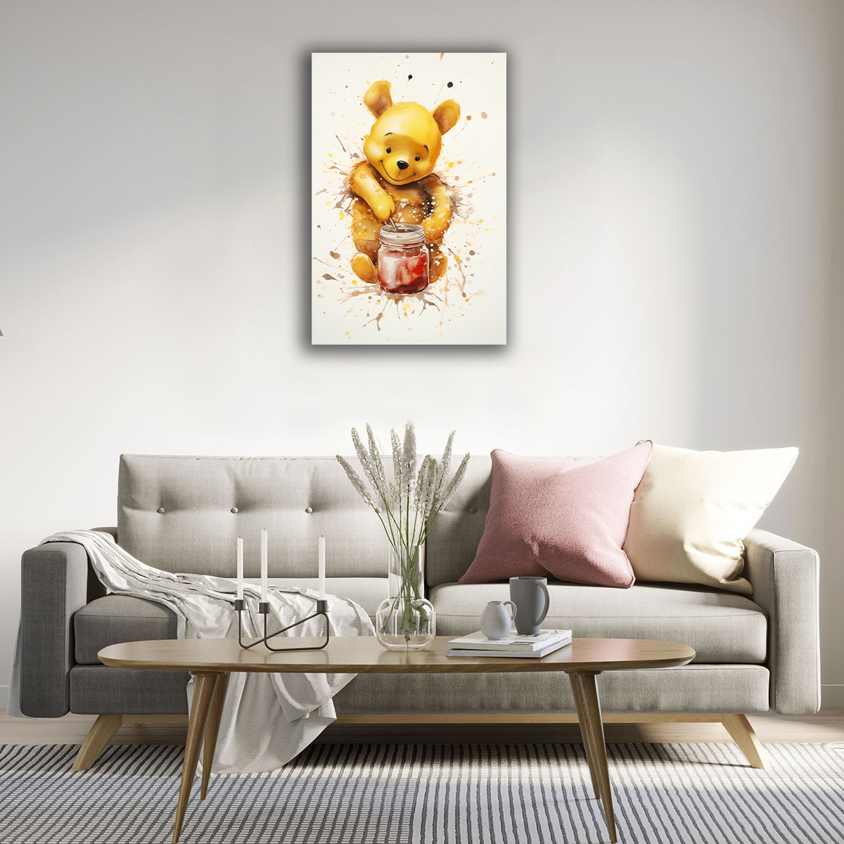 Honeyed Brushstrokes