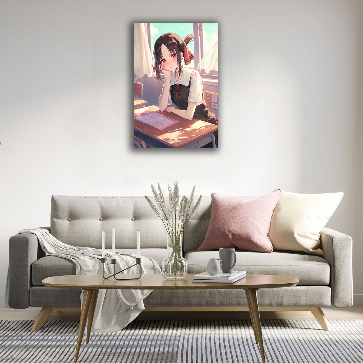 Kaguya's Serene Study Hour