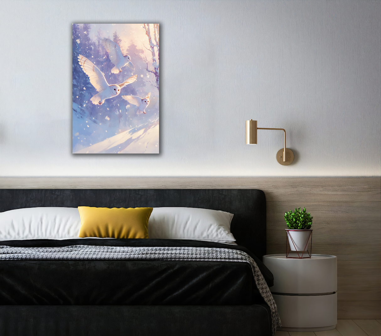 Christmas Snow Owl's