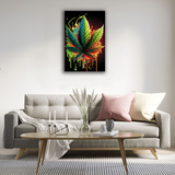 A Rasta Harmony Canvas Print - WallLumi Canvases