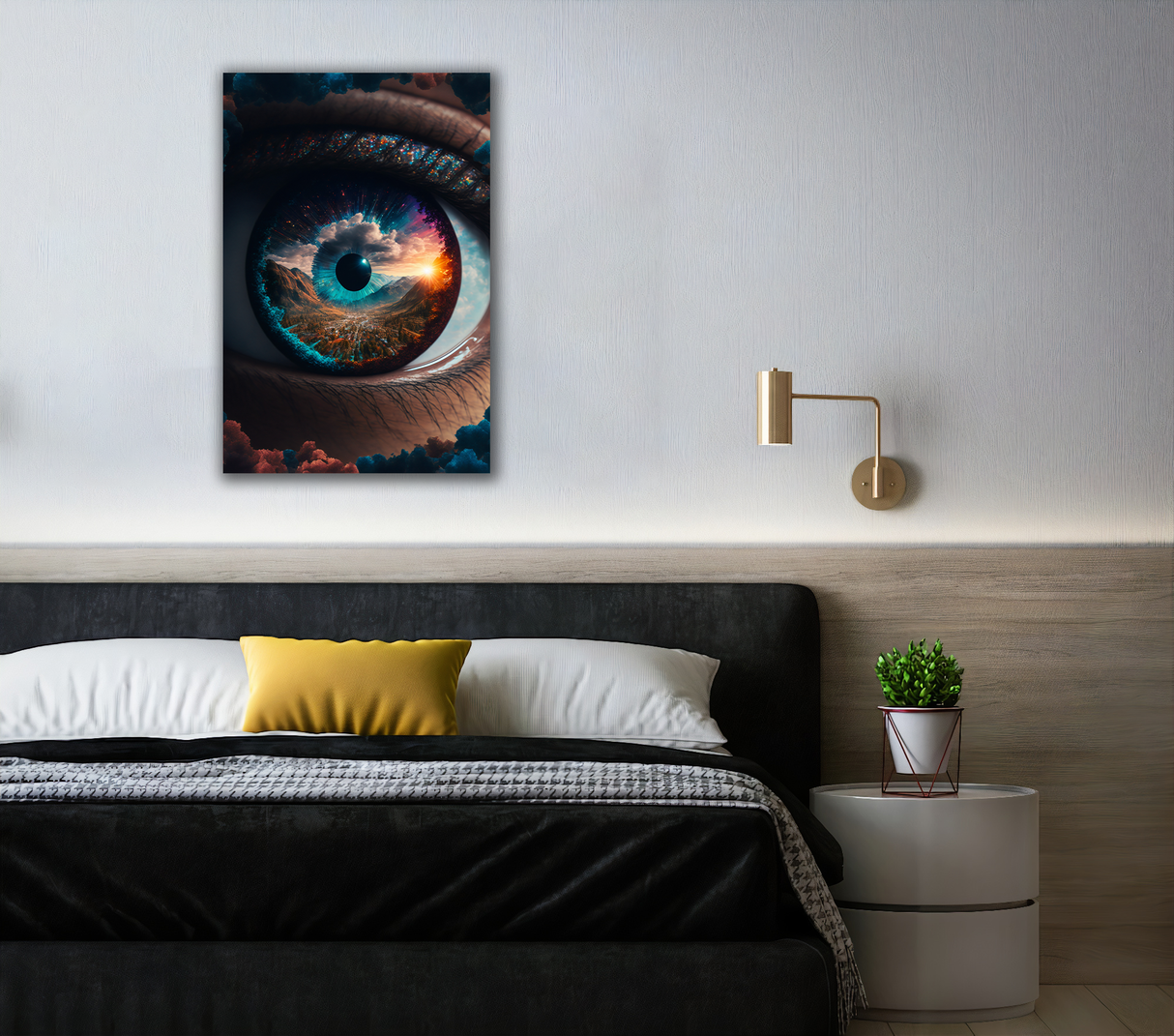 All Seeing Canvas Print - WallLumi Canvases