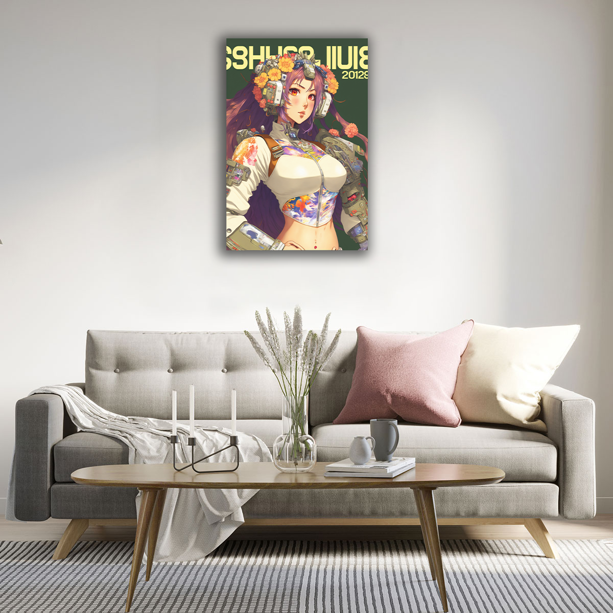 Aoi Concept Cover Canvas Print - WallLumi Canvases