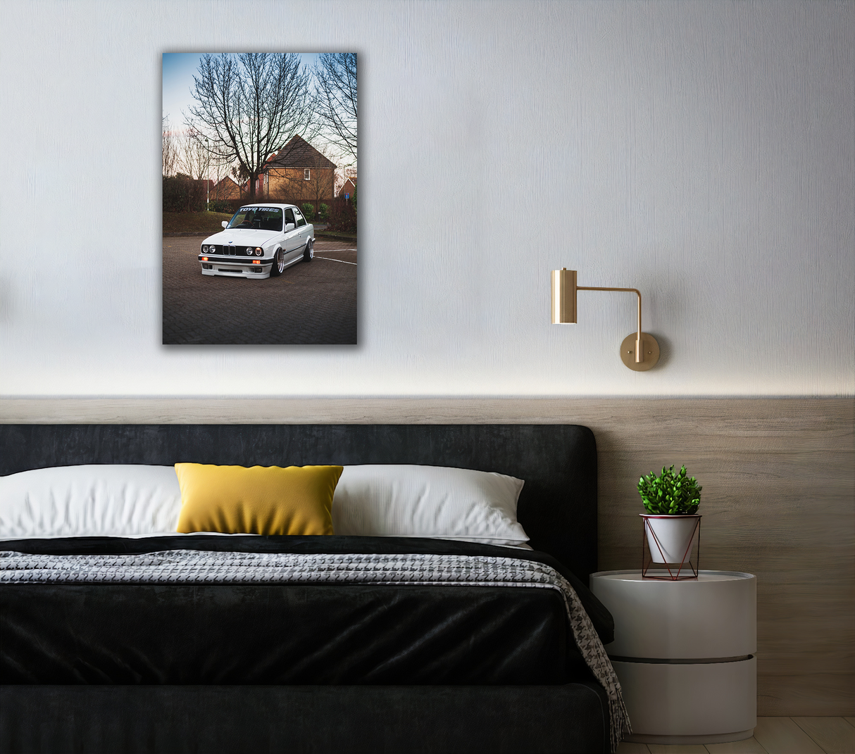 BMW E30 Legacy Canvas Print - WallLumi Canvases