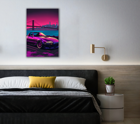 Bay Area Miata Canvas Print - WallLumi Canvases