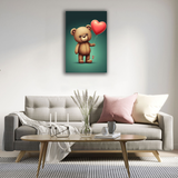 Beary Sweet Canvas Print - WallLumi Canvases