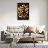 Bee's Paradise Canvas Print - WallLumi Canvases