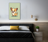 Chibi Chihuaha Canvas Print - WallLumi Canvases