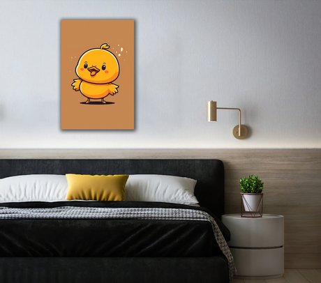 Chibi Ducky Canvas Print - WallLumi Canvases