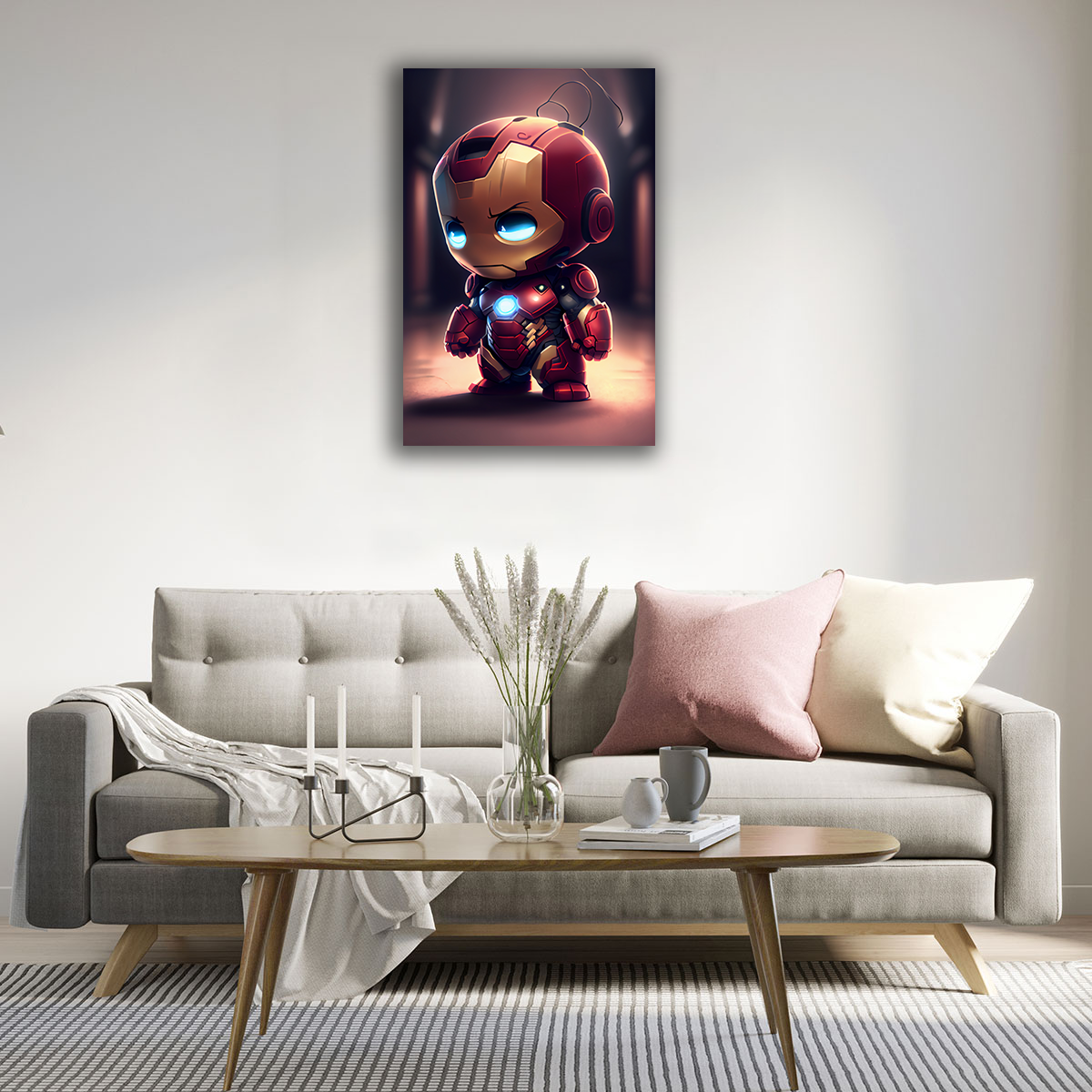 Chibi Iron Man - WallLumi