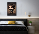 Chibi John Wick Canvas Print - WallLumi Canvases