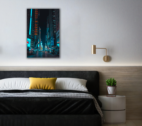 City Lights Canvas Print - WallLumi Canvases