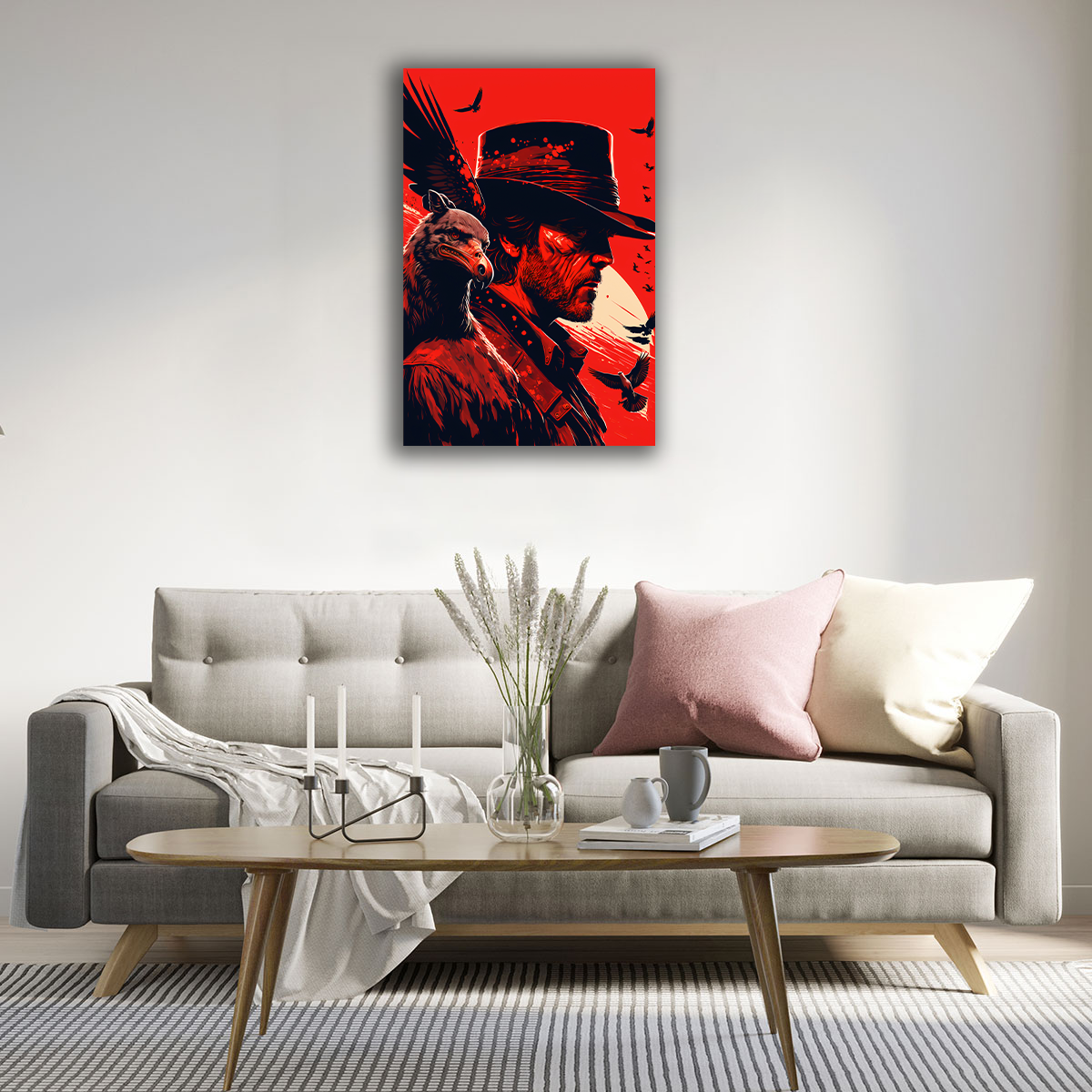 Deadly Frontier Canvas Print - WallLumi Canvases