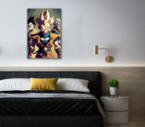 Dragon Ball Z Fan Art Canvas Print - WallLumi Canvases