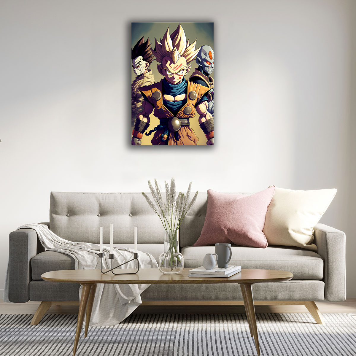 Dragon Ball Z Fan Art Canvas Print - WallLumi Canvases