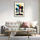 Duality Colors Canvas Print - WallLumi Canvases