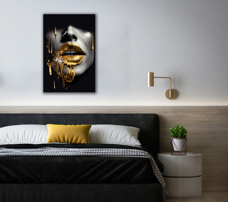 Elegant Gold Canvas Print - WallLumi Canvases