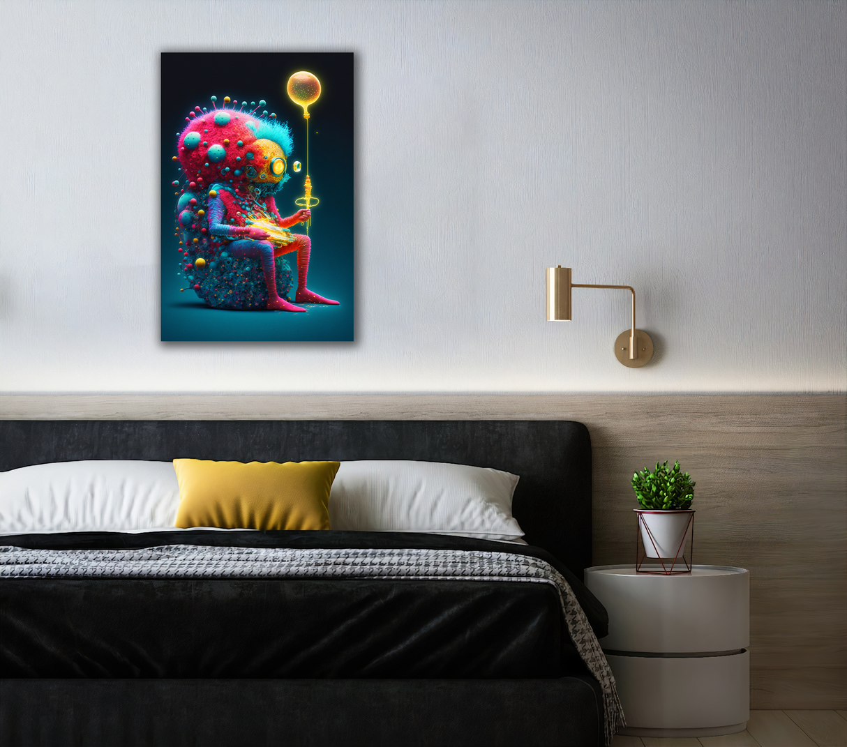 Fantasy Creation Canvas Print - WallLumi Canvases