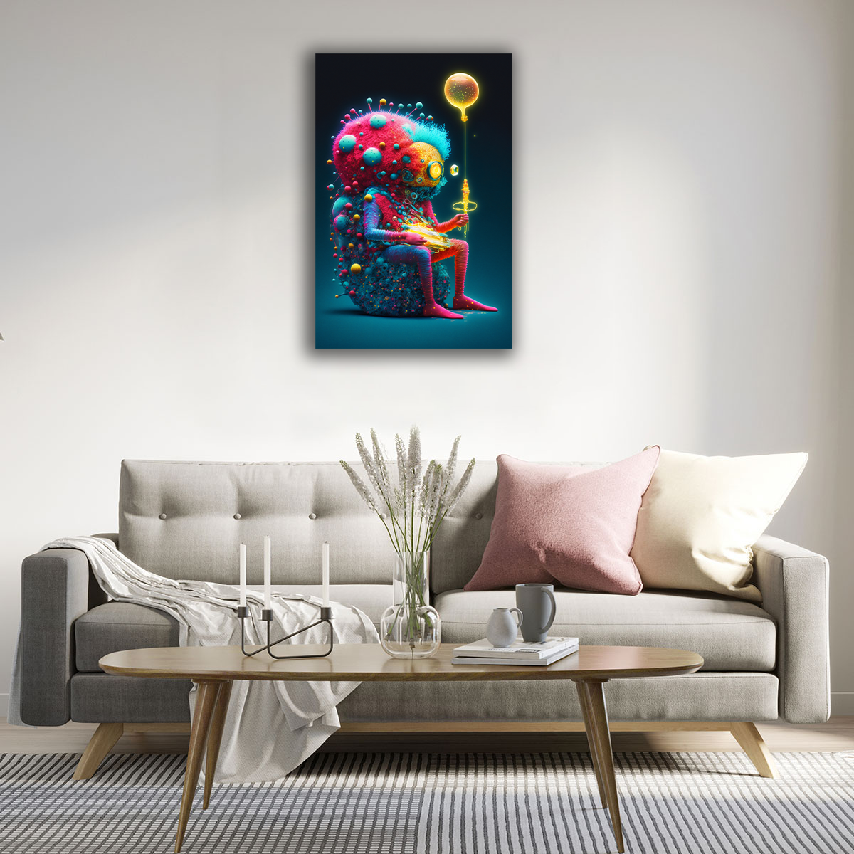 Fantasy Creation Canvas Print - WallLumi Canvases