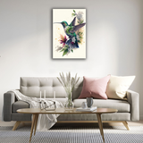 Floral Flutter Canvas Print - WallLumi Canvases