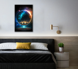 Galactic Dreamscape Canvas Print - WallLumi Canvases