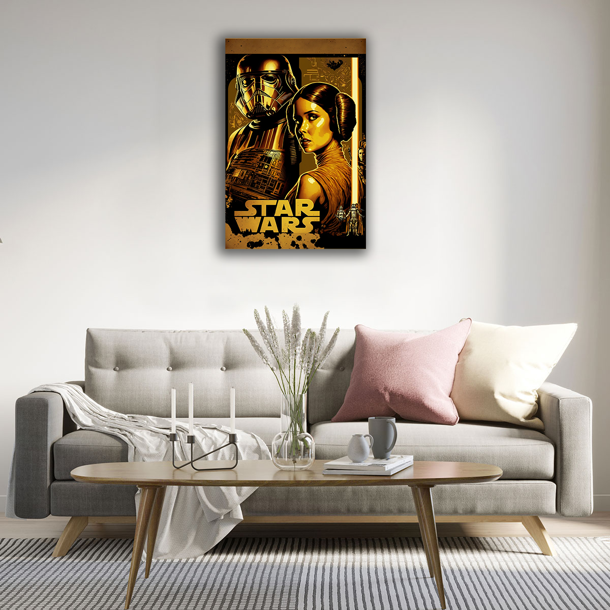 Galactic Legacy Canvas Print - WallLumi Canvases