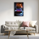 Galaxy Cake Canvas Print - WallLumi Canvases