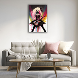 Glamorous Guitar Hero Canvas Print - WallLumi Canvases