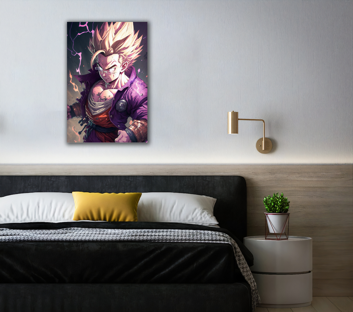 Gohan's Fury Canvas Print - WallLumi Canvases