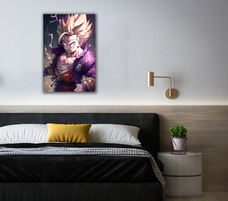 Gohan's Fury Canvas Print - WallLumi Canvases