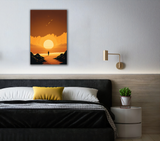 Golden Hour Canvas Print - WallLumi Canvases