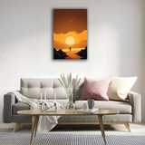 Golden Hour Canvas Print - WallLumi Canvases