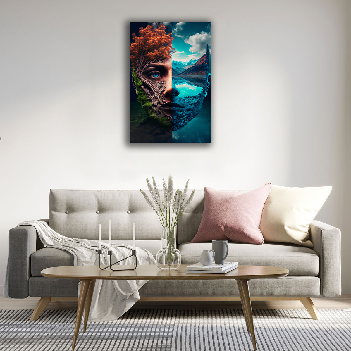 Human Interference Canvas Print - WallLumi Canvases