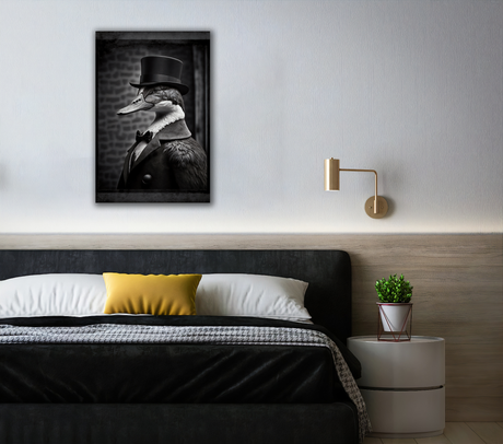 Jefe Duck Canvas Print - WallLumi Canvases