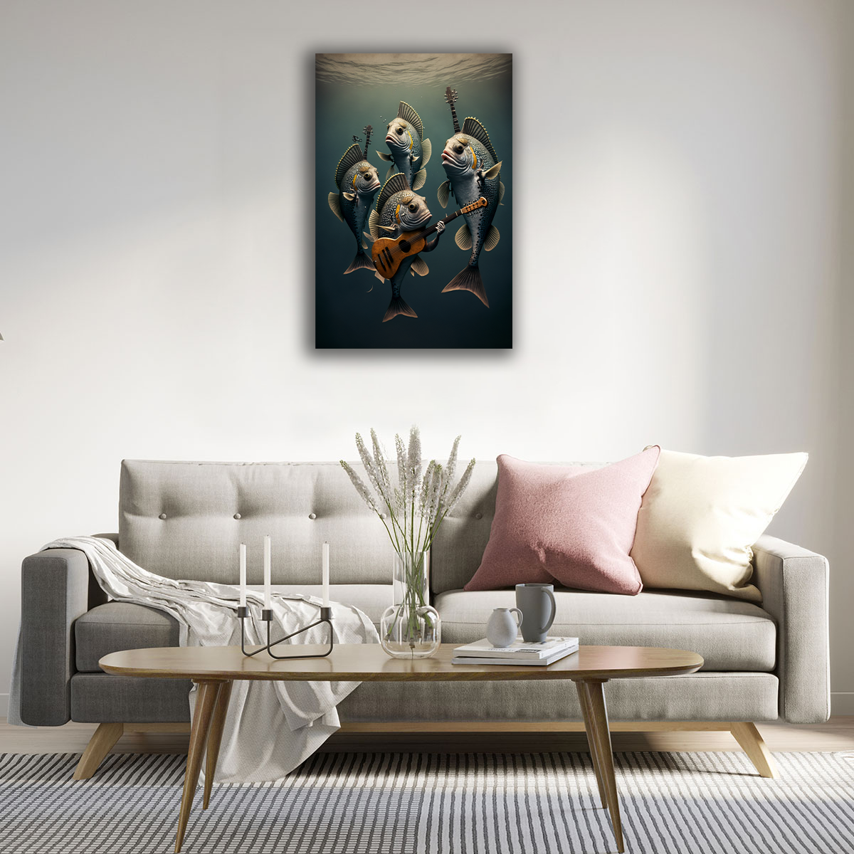 La Onda Canvas Print - WallLumi Canvases