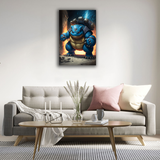 Mega Power: Blastoise Canvas Print - WallLumi Canvases