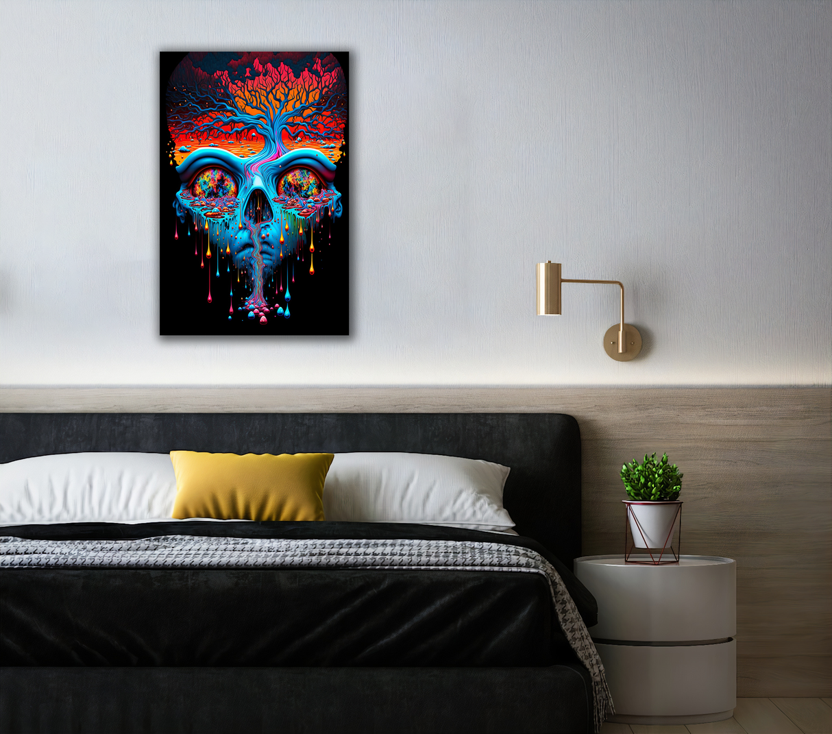 Melting Beauty Canvas Print - WallLumi Canvases