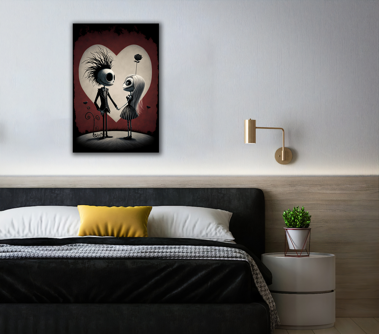 Nightmare of Love Canvas Print - WallLumi Canvases