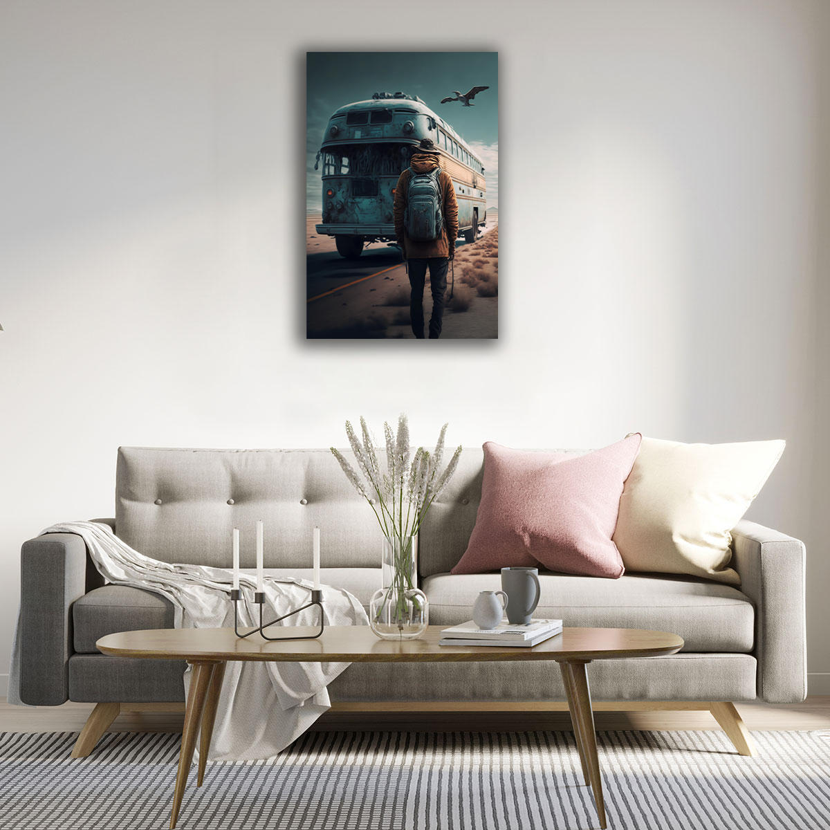 One More For The Road Canvas Print - WallLumi Canvases