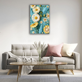 Paper Daisies Canvas Print - WallLumi Canvases