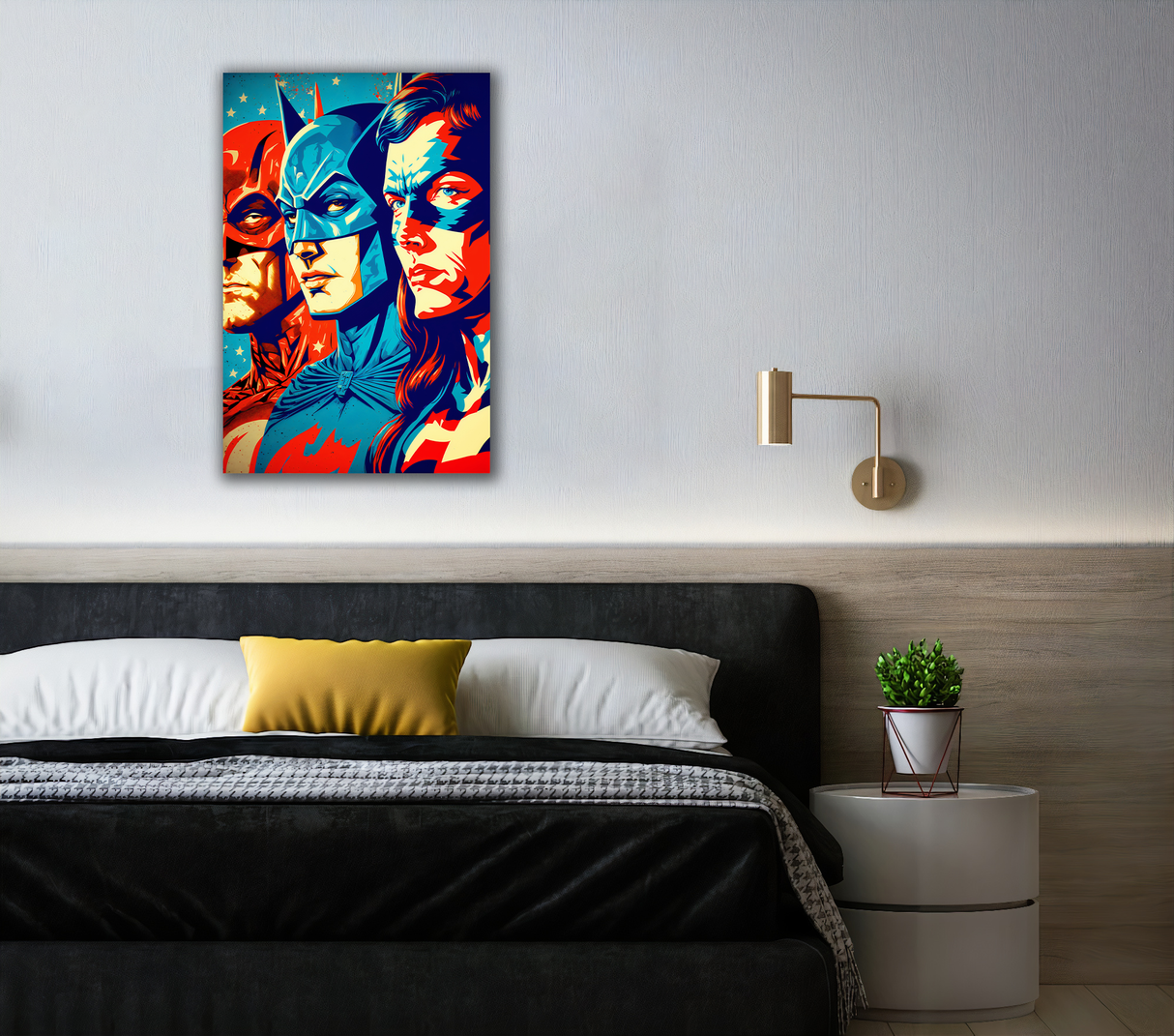 Pop Culture Crusaders Canvas Print - WallLumi Canvases