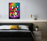 Rainbow Corgi - WallLumi