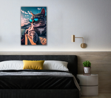 Rooftop Rebel Canvas Print - WallLumi Canvases