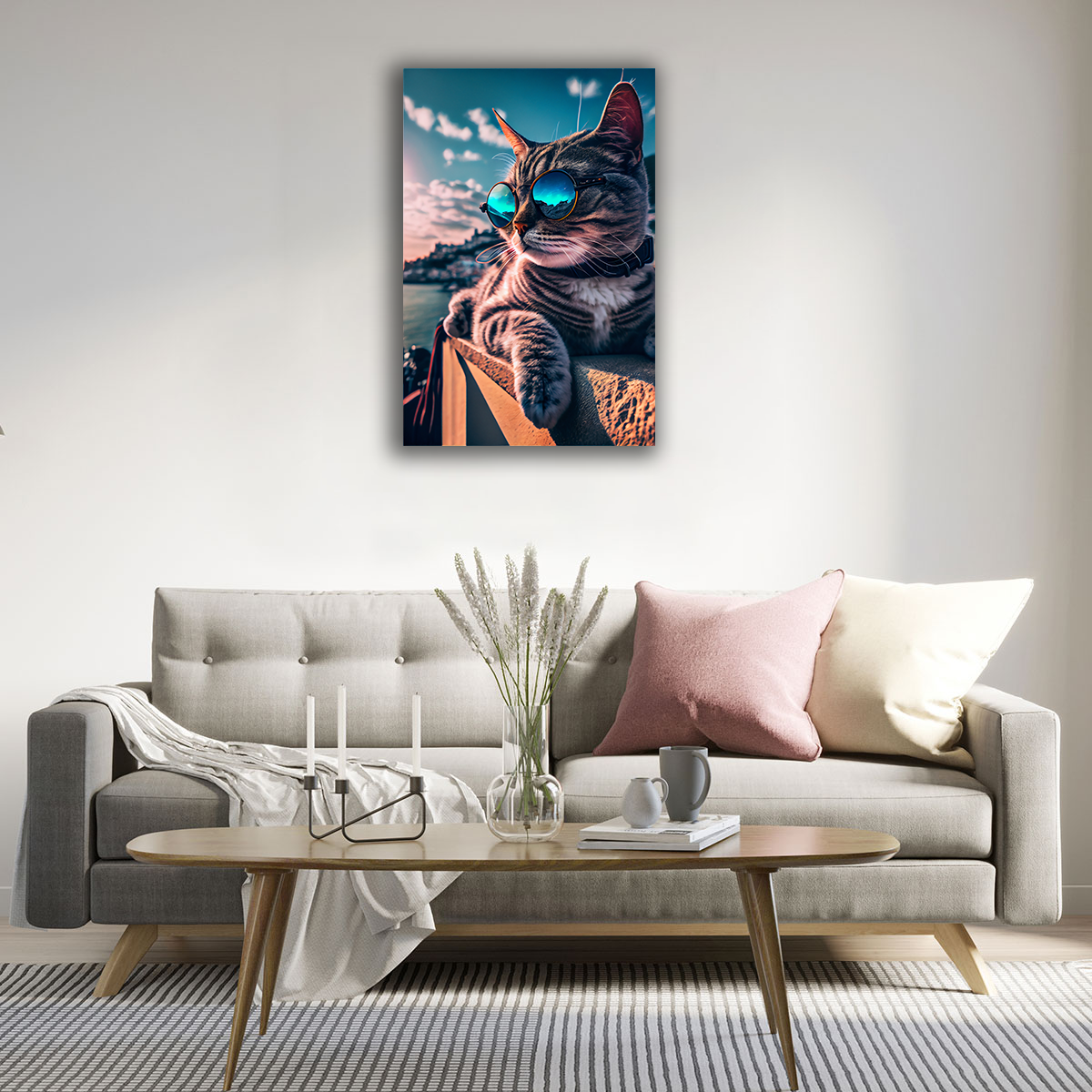 Rooftop Rebel Canvas Print - WallLumi Canvases