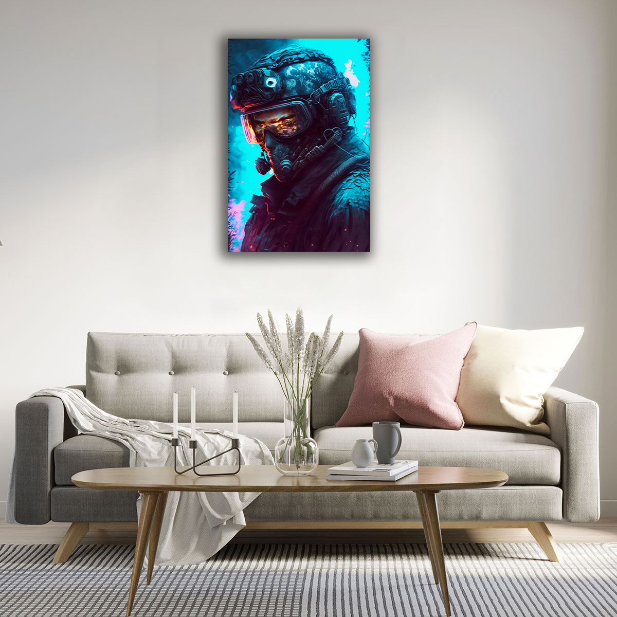 Special Ops Agent Canvas Print - WallLumi Canvases