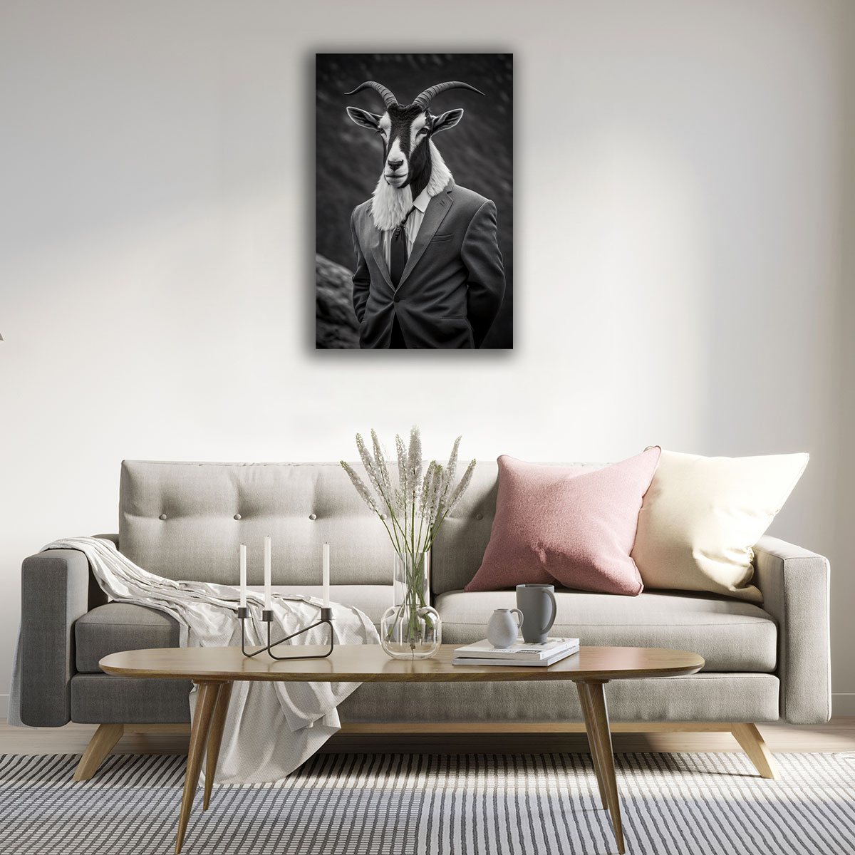 Strictly Business Canvas Print - WallLumi Canvases