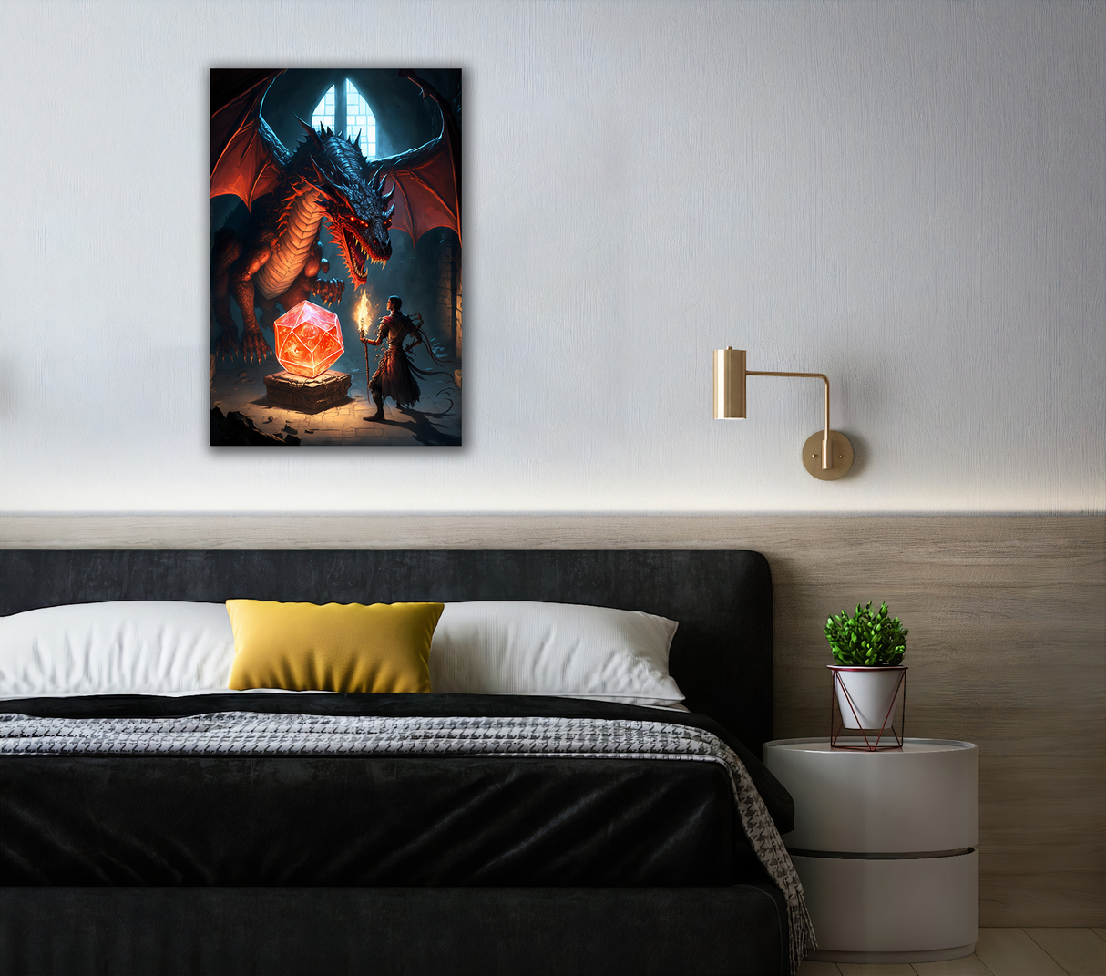 The Dungeon Delve Canvas Print - WallLumi Canvases