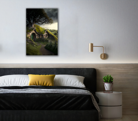 The Hobbit Home Canvas Print - WallLumi Canvases