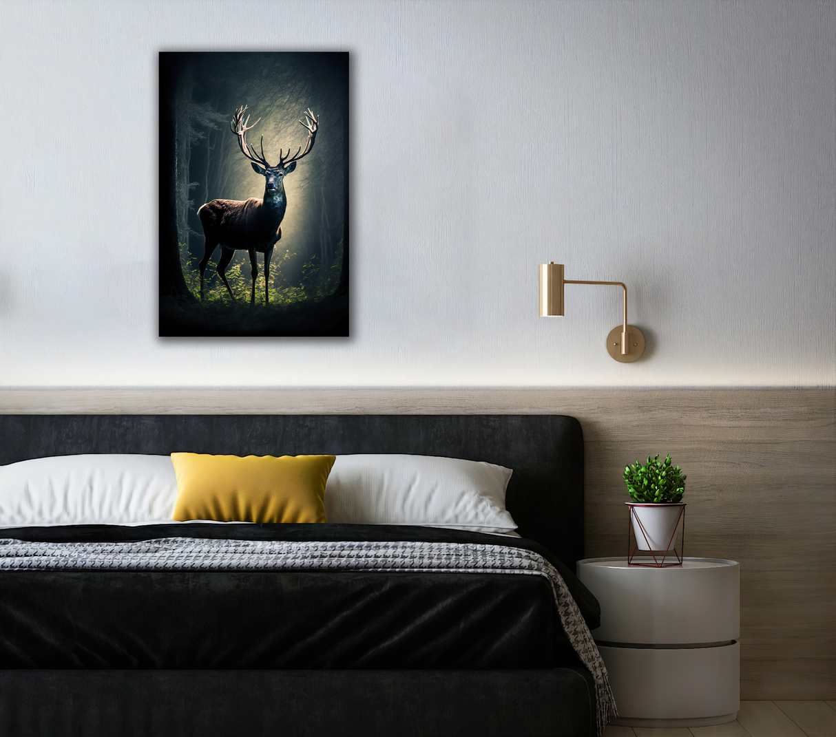 Timberland Buck Canvas Print - WallLumi Canvases