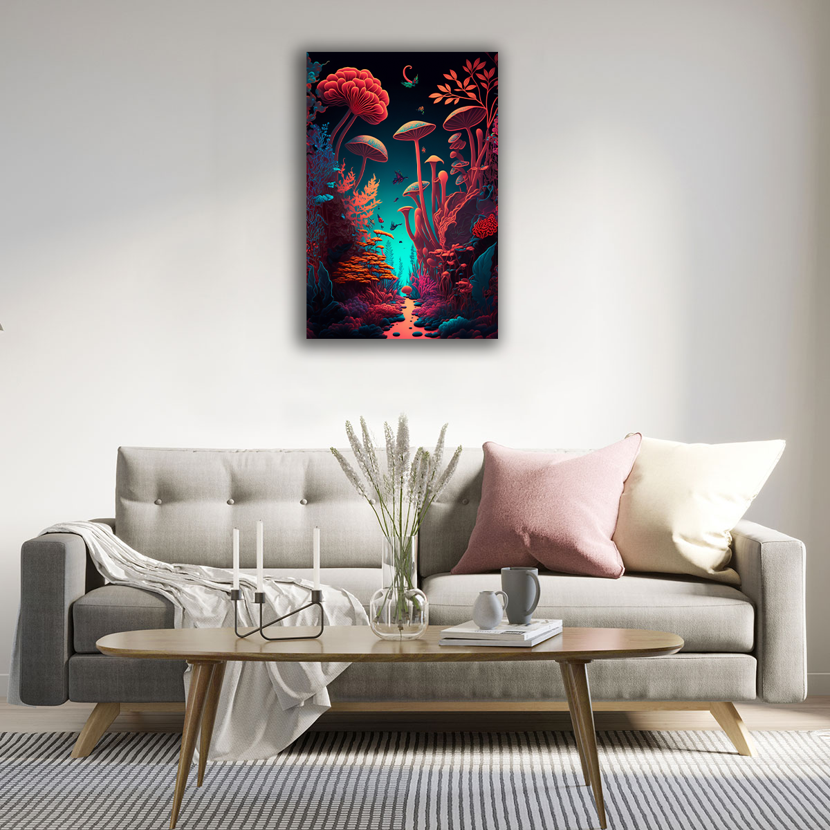 Trip into the Garden Canvas Print - WallLumi Canvases